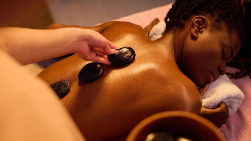 Hot stone massage benefits, Purpose of hot stone massage, Relaxation massage therapy, Stress relief with hot stones, Muscle tension reduction, Improving blood circulation with massage, Pain relief massage techniques, Deep relaxation therapy, Heat therapy for sore muscles, Wellness and spa treatments, Hot stone therapy advantages, Calming massage for stress reduction, Healing benefits of hot stone massage, What Is a Hot Stone Massage Good For
