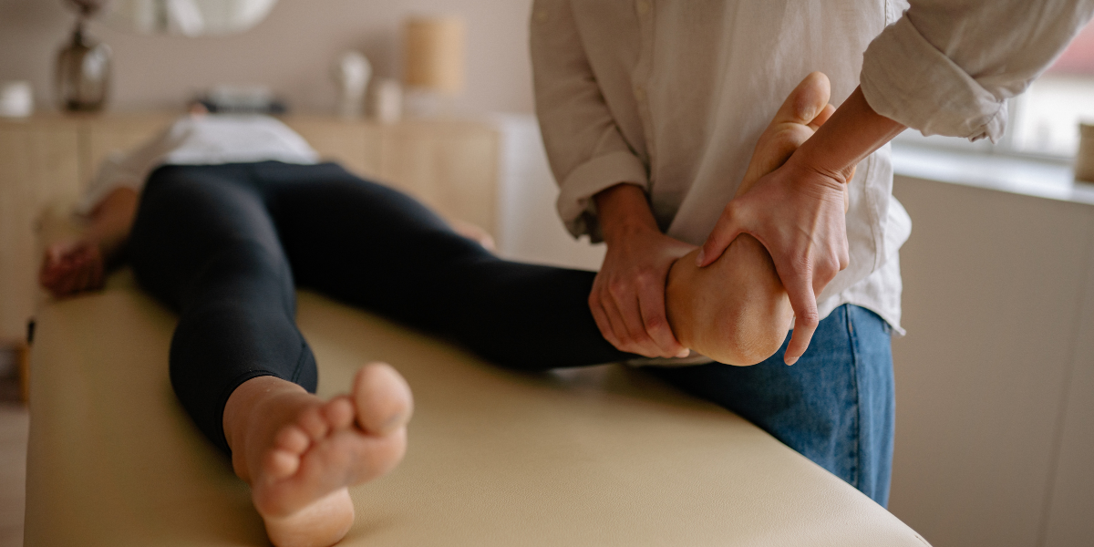Foot Massage Helps Reduce Swelling