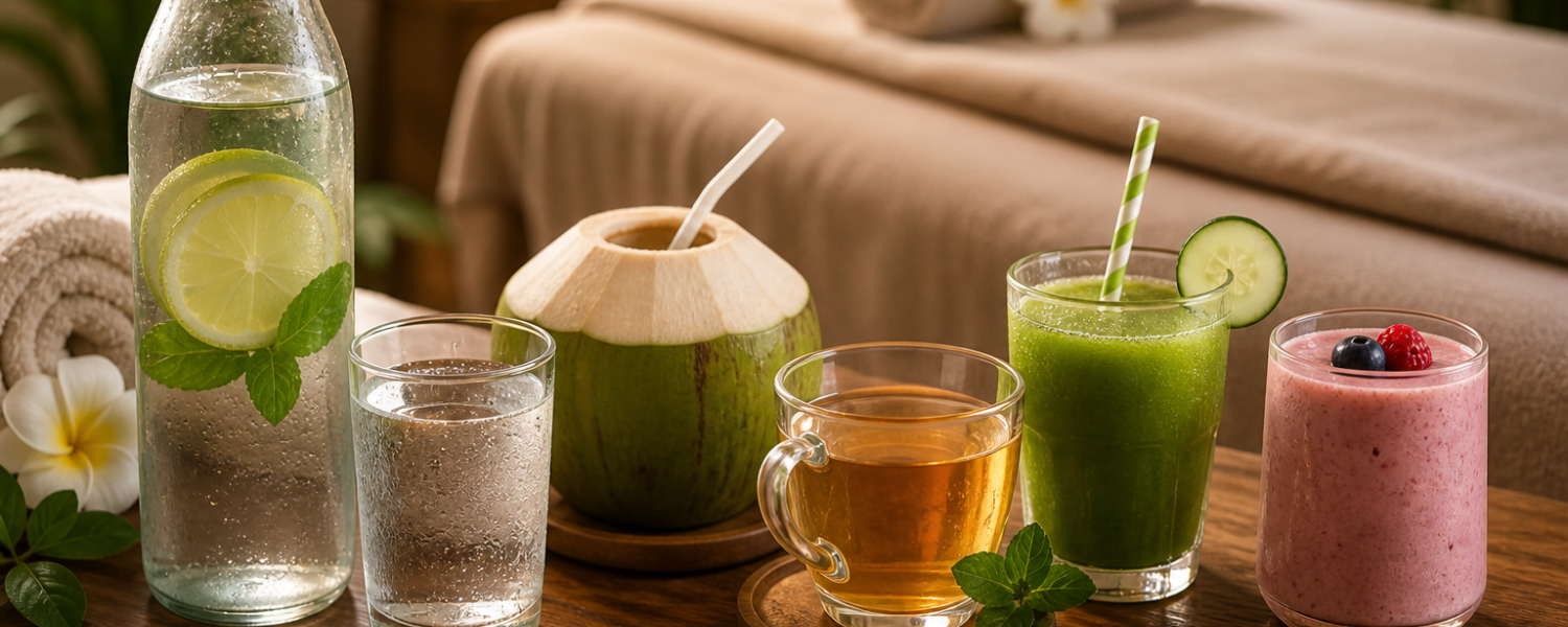 Best Drinks After Massage and What to Avoid